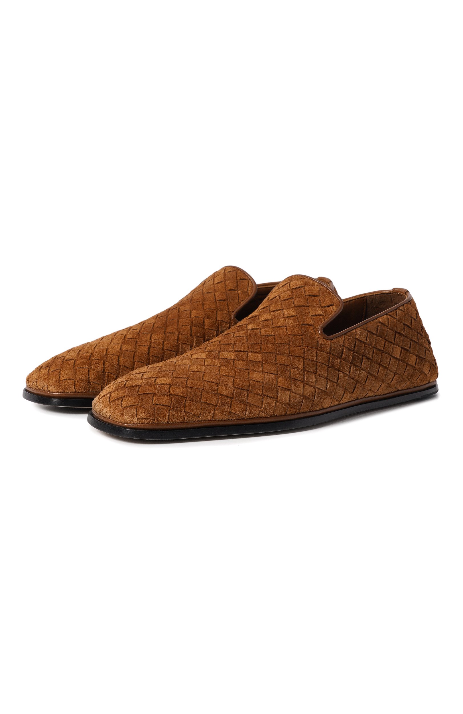 Замшевые слипоны palazzo BOTTEGA VENETA, арт. 876129/V3QE0, фото 1