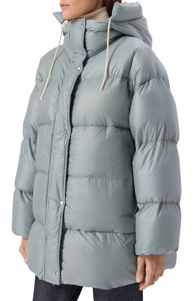 Пуховик JIL SANDER голубого цвета по цене 393000 руб., арт. J40AF0183/J70007, фото 3 Пуховик JIL SANDER, арт. J40AF0183/J70007, фото 3