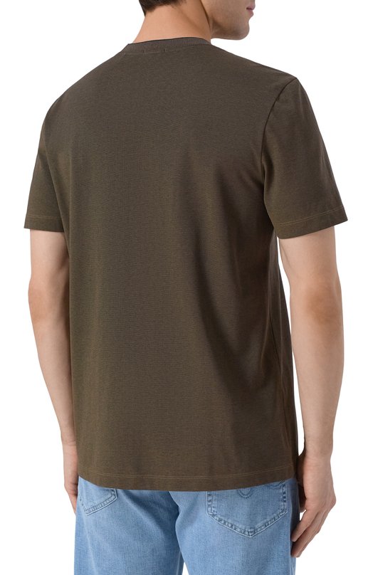 Футболка BOSS 50554109 Коричневый  50554109 Фото 4