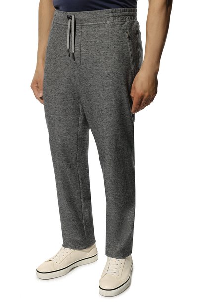 Спортивный костюм из хлопка и льна CAPOBIANCO, арт. 12MT21.LE00./58-60, фото 4