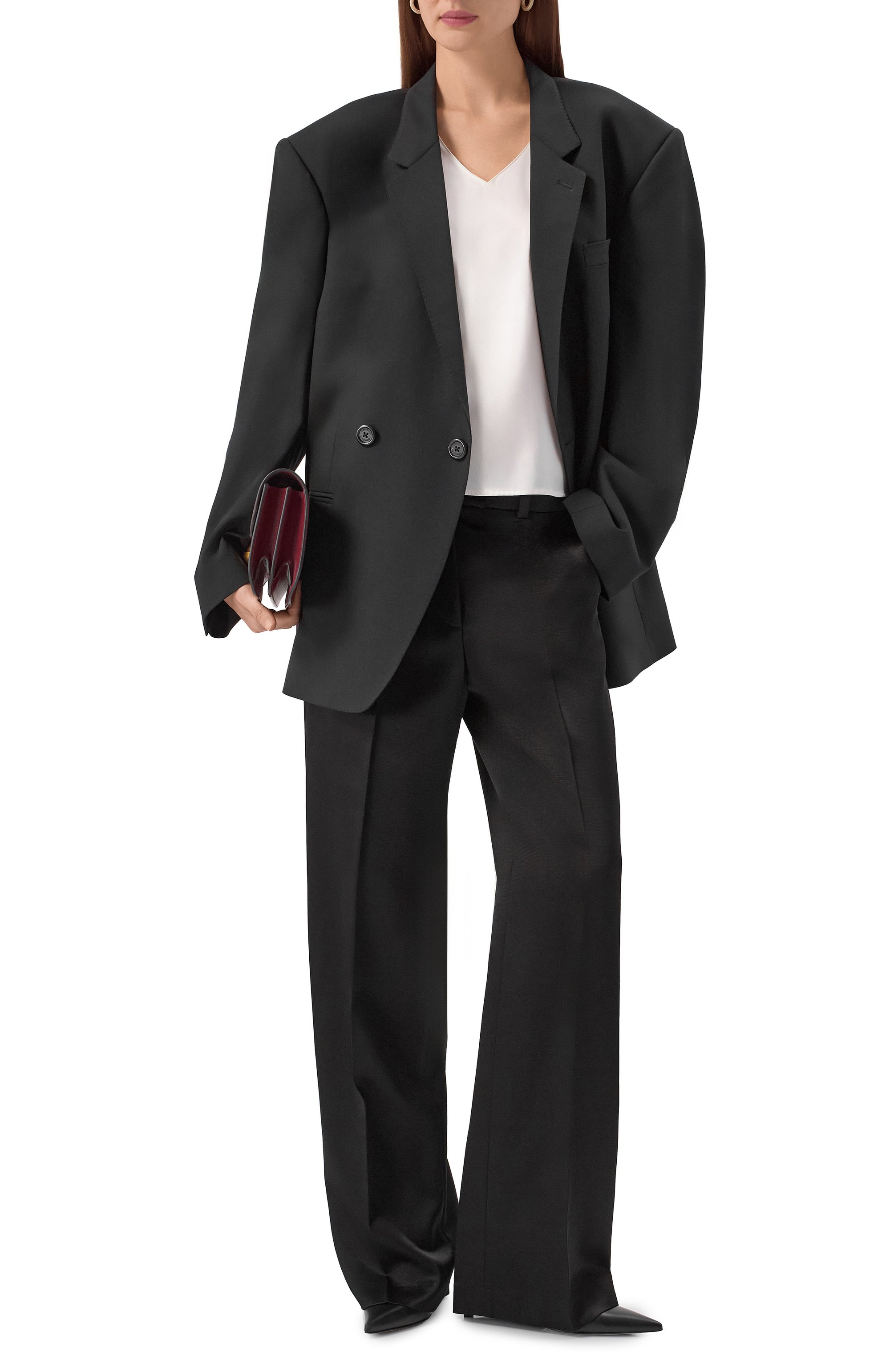 Атласный топ EMPORIO ARMANI, арт. EW002199/AF17300, фото 2