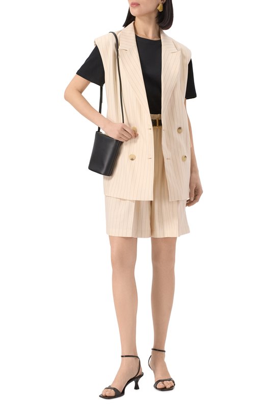 Жилет из вискозы Twinset 251LL2AAA Кремовый  251LL2AAA Фото 2