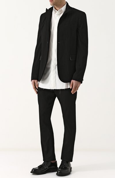 Хлопковая рубашка с необработанным краем MANUEL MARTE, арт. S7202, фото 2