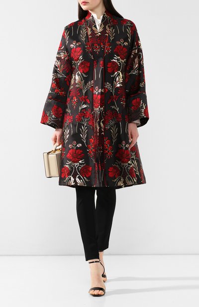Пальто DOLCE & GABBANA черного цвета по цене 399500 руб., арт. F0W81T/HJMBN, фото 2 Пальто DOLCE & GABBANA, арт. F0W81T/HJMBN, фото 2