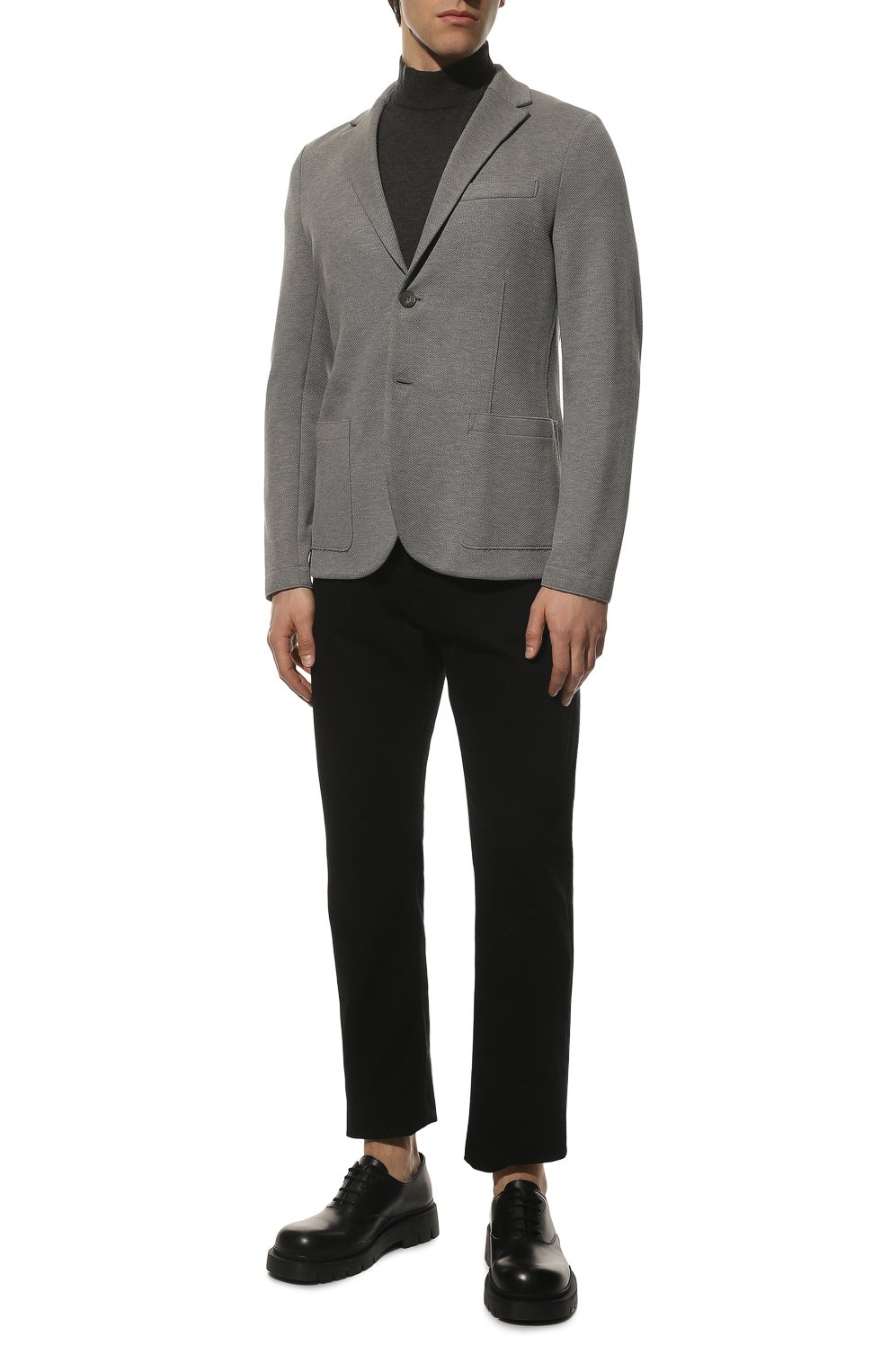 Хлопковый пиджак HARRIS WHARF LONDON, арт. C8P22PPT, фото 2