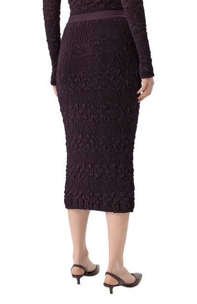 Юбка BOSS фиолетового цвета по цене 29550 руб., арт. 50547997, фото 4 Юбка BOSS, арт. 50547997, фото 4