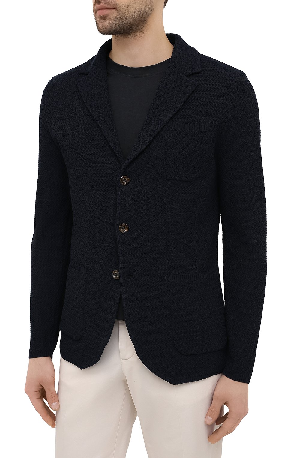 Хлопковый пиджак ELEVENTY PLATINUM, арт. C76GIAC02 MAG0A001, фото 3