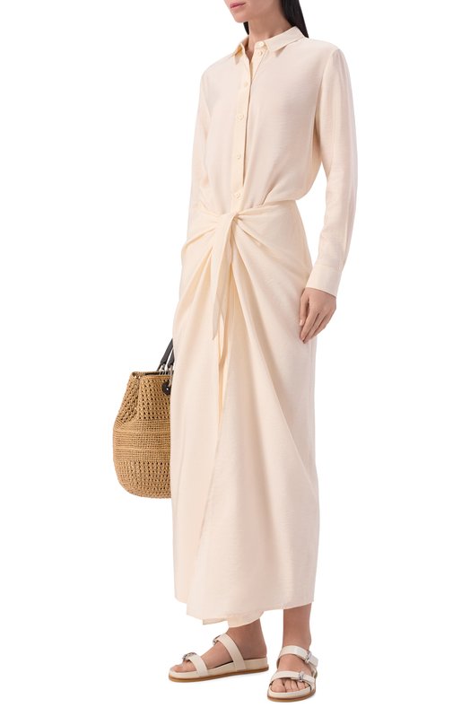 Кожаные шлепанцы Emporio Armani EW004050/AF21961 Белый  EW004050/AF21961 Фото 3