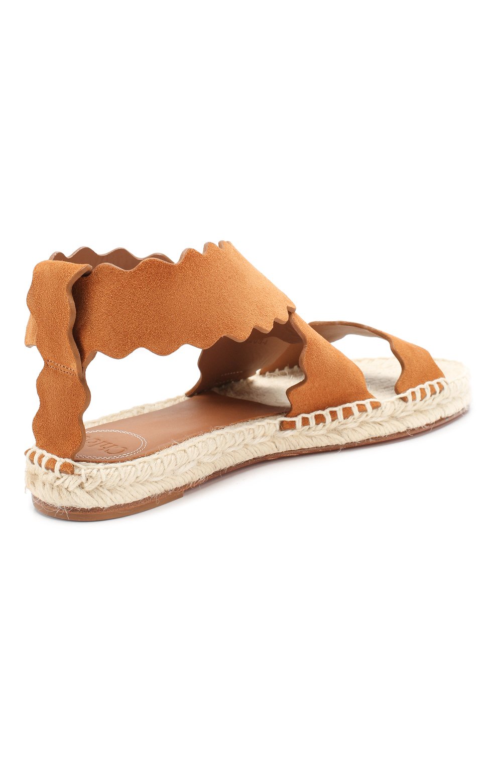 Замшевые сандалии lauren CHLOÉ, арт. CHC19U19118, фото 4