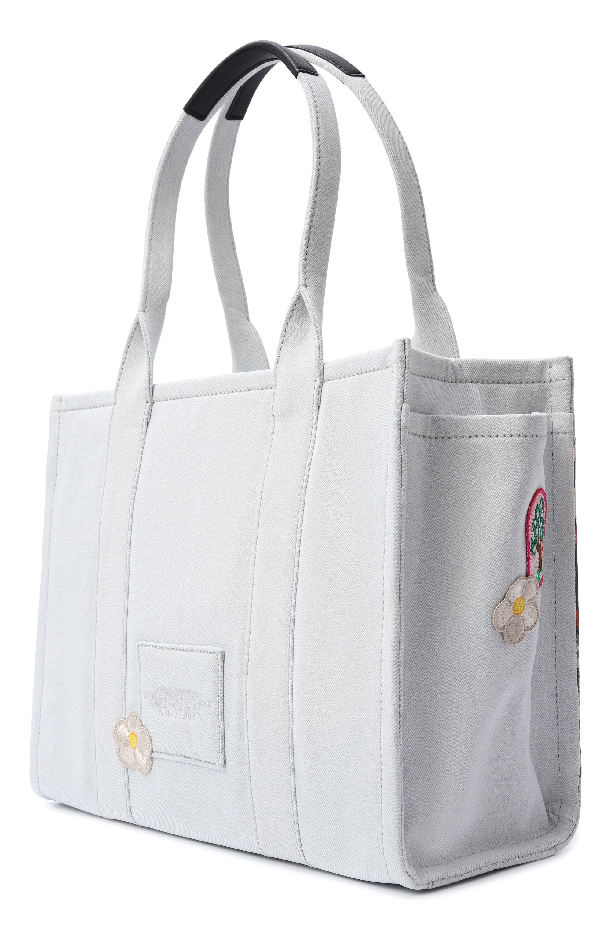 Сумка the tote bag large MARC JACOBS (THE) серого цвета по цене 62100 руб., арт. 2P6HTT007H02, фото 4 Сумка the tote bag large MARC JACOBS (THE), арт. 2P6HTT007H02, фото 4
