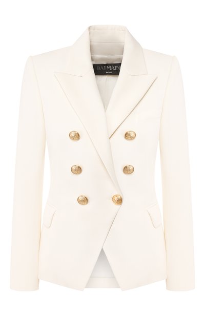 Женский шерстяной жакет BALMAIN, арт. 147130/167L