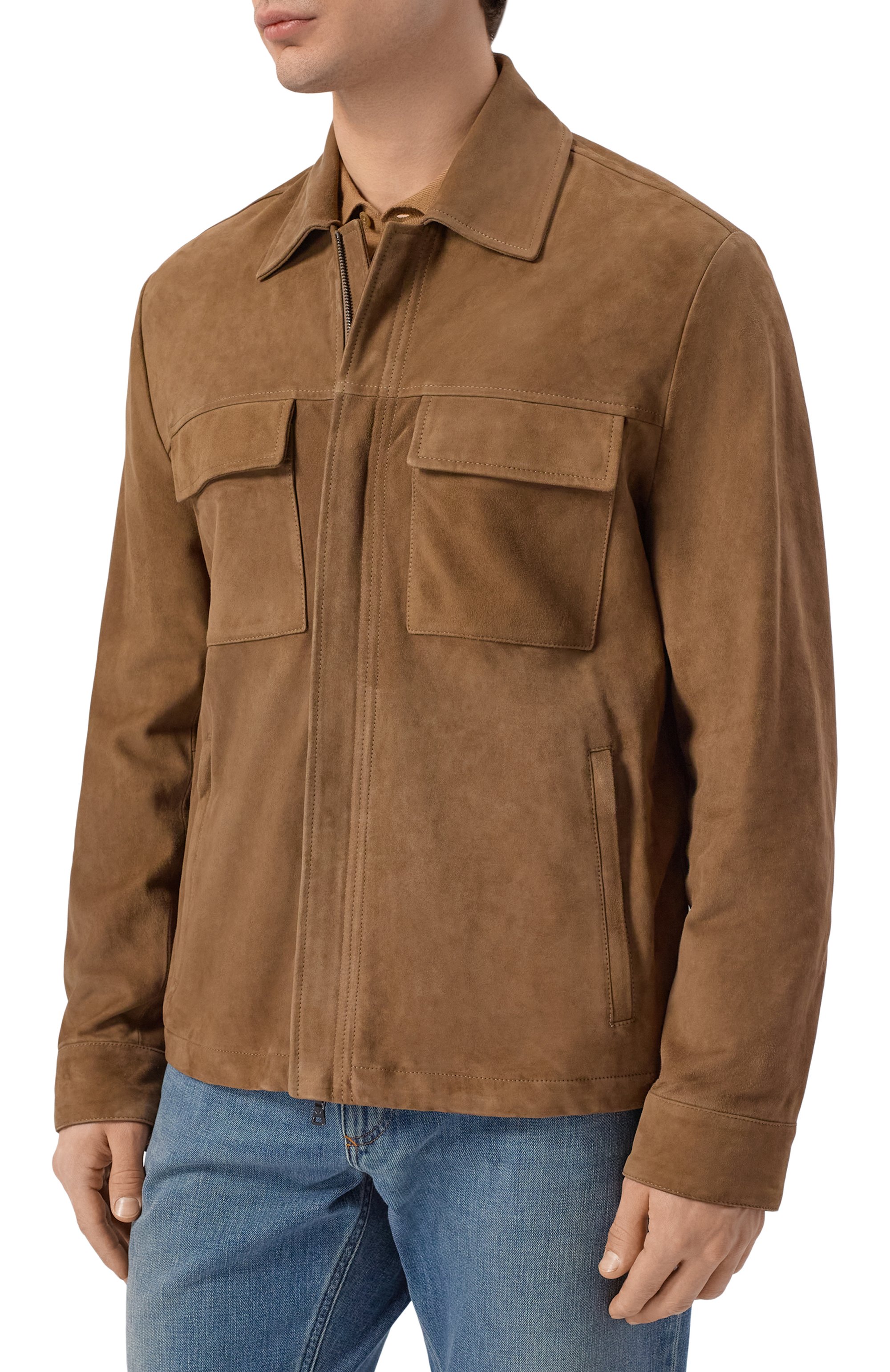 Замшевая куртка PAUL&SHARK, арт. 26412481, фото 3