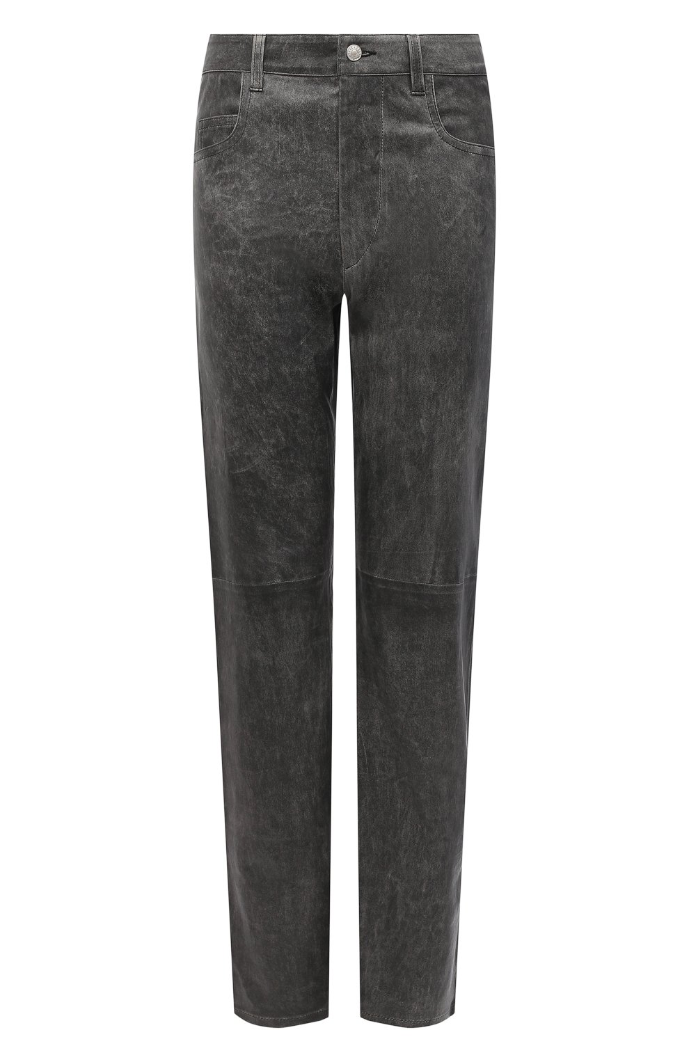 Кожаные брюки ISABEL MARANT ETOILE, арт. PA1715-20A016E/TEA, фото 1