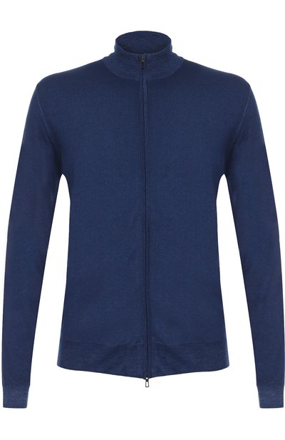 Кашемировый кардиган на молнии с воротником-стойкой LORO PIANA, арт. FAG3520, фото 1