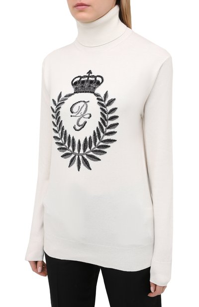 Водолазка из кашемира и вискозы DOLCE & GABBANA, арт. FX832T/JAM2U, фото 3