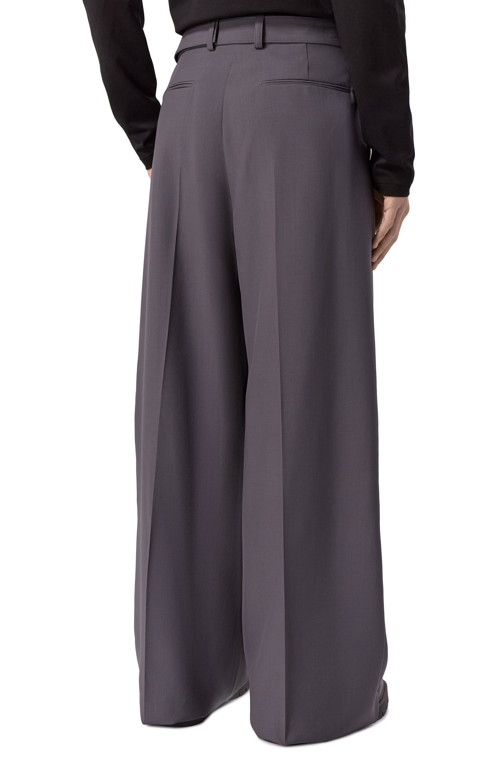 Шерстяные брюки JIL SANDER, арт. J22KA0314-J40249, фото 4