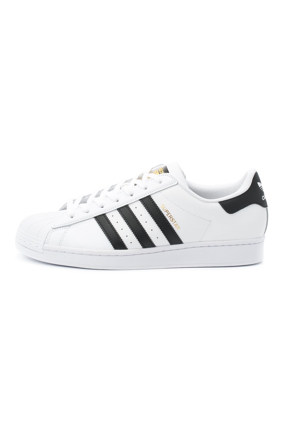 Кожаные кеды superstar ADIDAS ORIGINALS, арт. EG4958, фото 3
