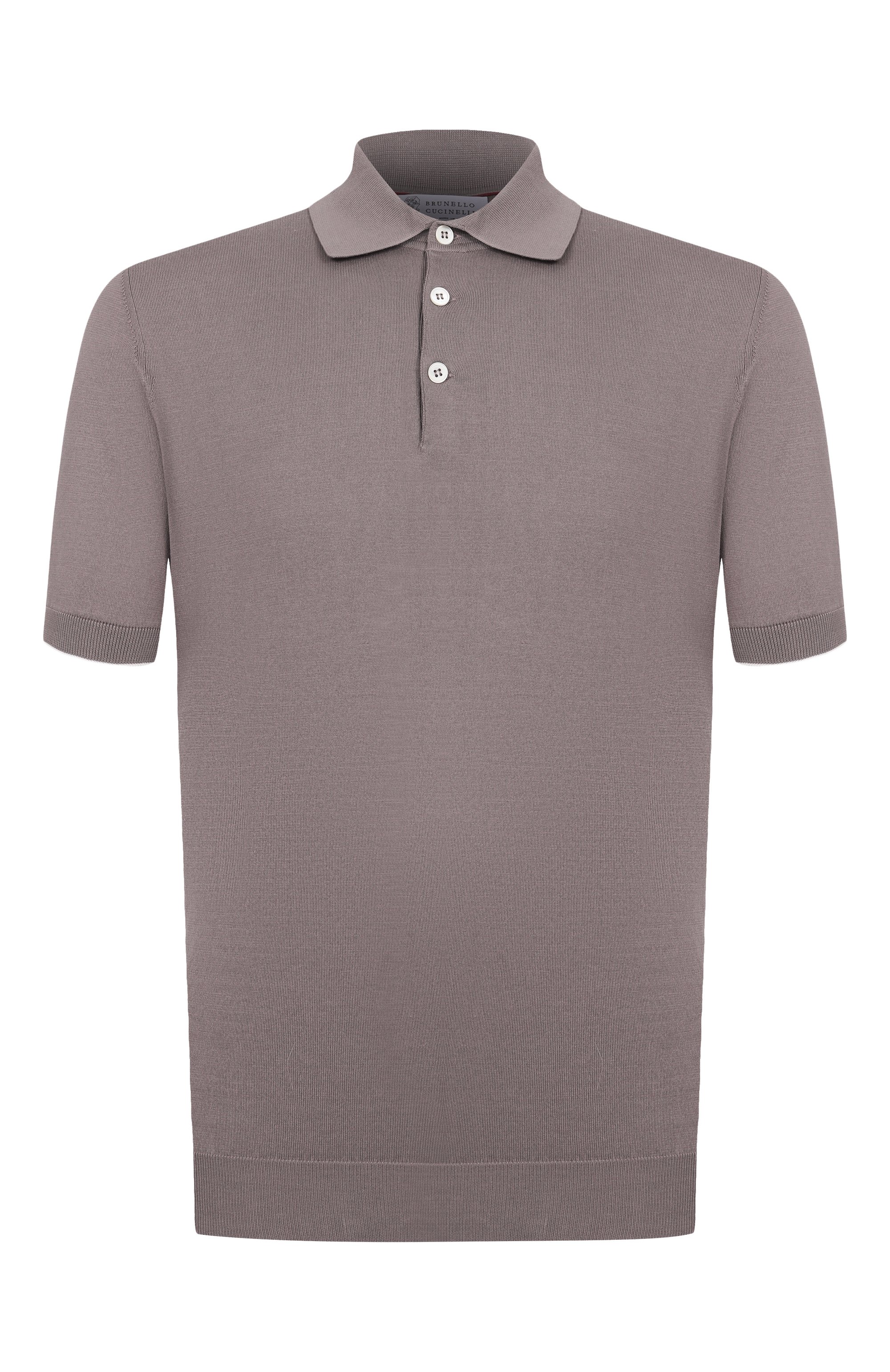 Хлопковое поло BRUNELLO CUCINELLI, арт. M29800125, фото 1