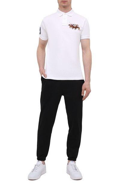 Хлопковое поло POLO RALPH LAUREN, арт. 710814437, фото 2