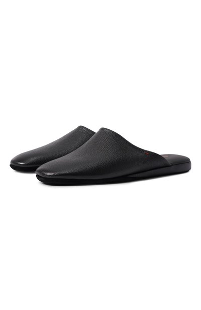 Мужские кожаные домашние туфли SANTONI, арт. PMXGA1644XXX1LPL