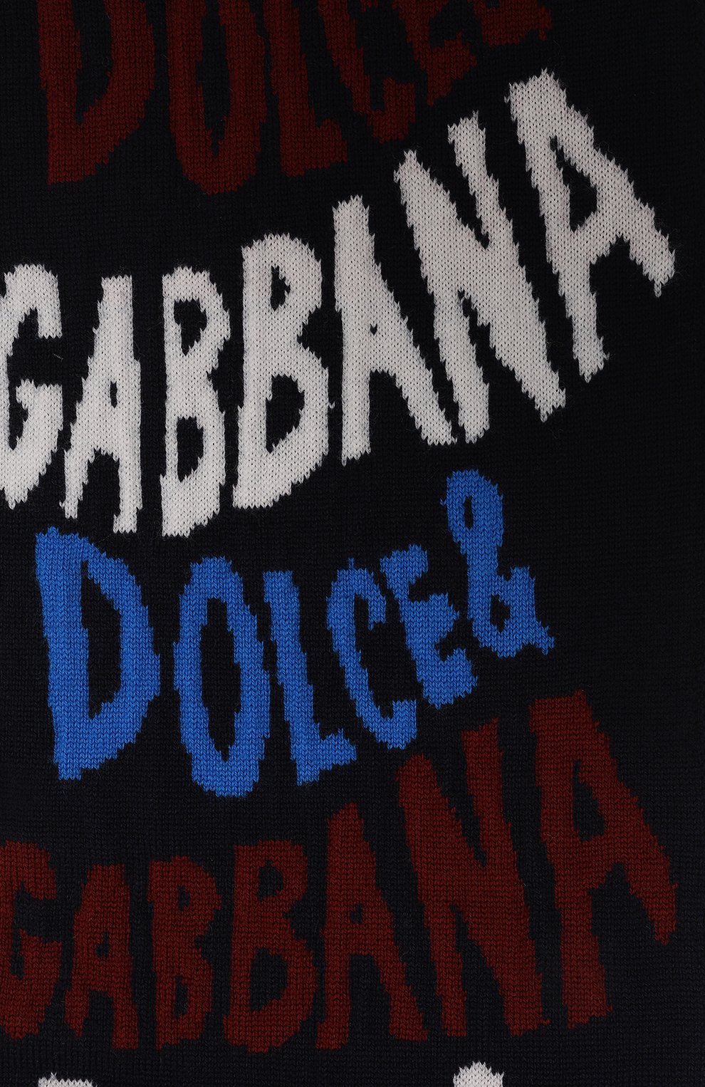 Шерстяной шарф DOLCE & GABBANA, арт. LBKAE3/JCVV3, фото 2