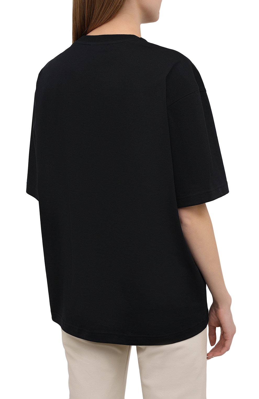 Хлопковая футболка ACNE STUDIOS, арт. CL0085/W, фото 4