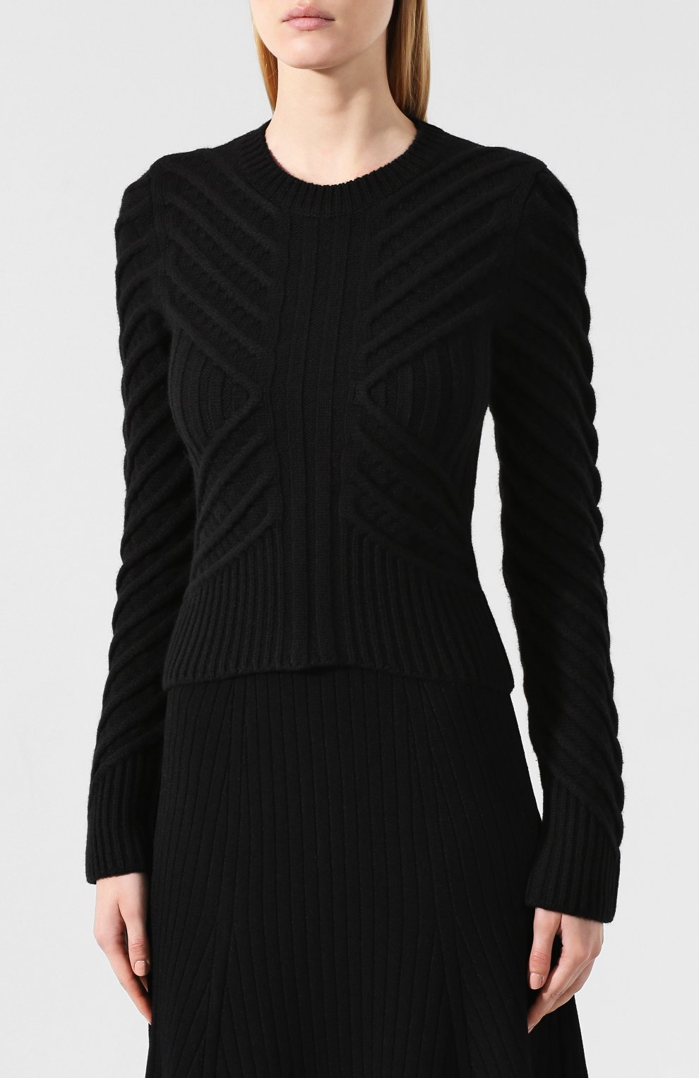 Свитер из смеси шерсти и кашемира ALEXANDER MCQUEEN, арт. 585249/Q1AG7, фото 3