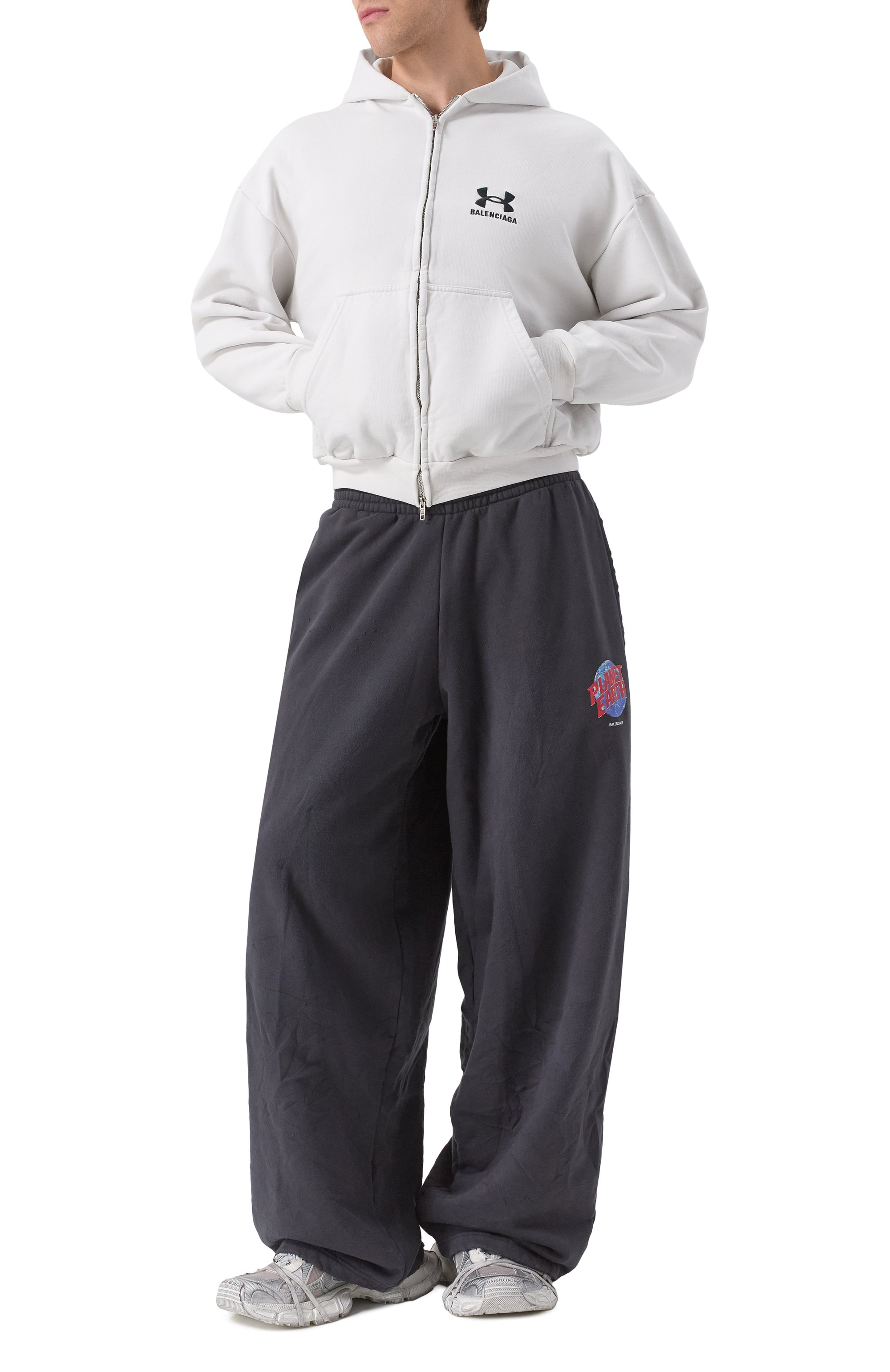 Хлопковая толстовка balenciaga х under armour BALENCIAGA, арт. 803264/TRVB8, фото 2