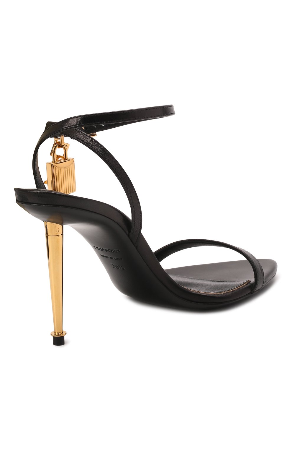 Кожаные босоножки padlock TOM FORD, арт. W2748T-LKD002, фото 5