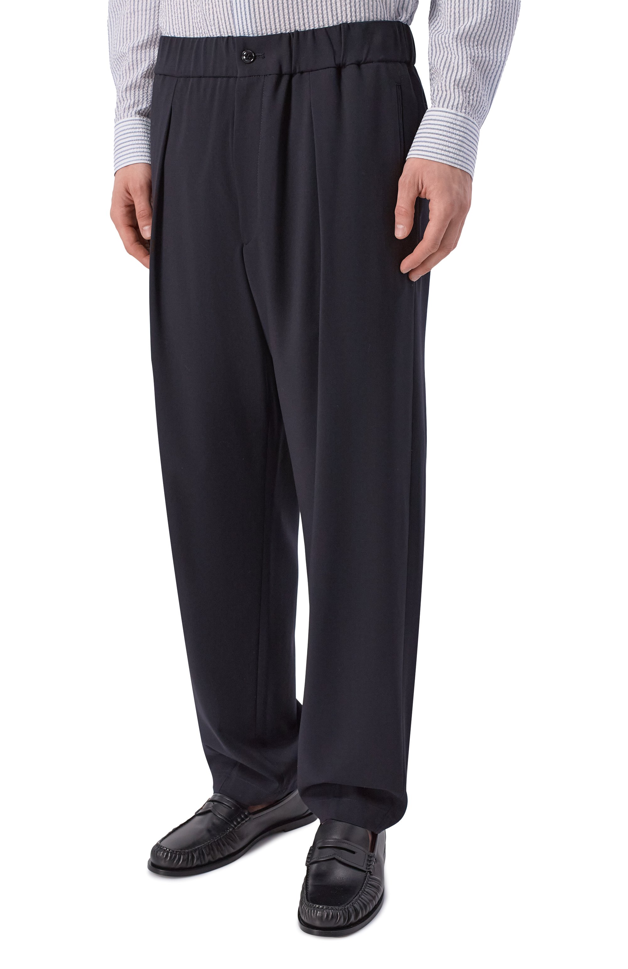 Шерстяные брюки GIORGIO ARMANI, арт. GM000576/TE10043, фото 3