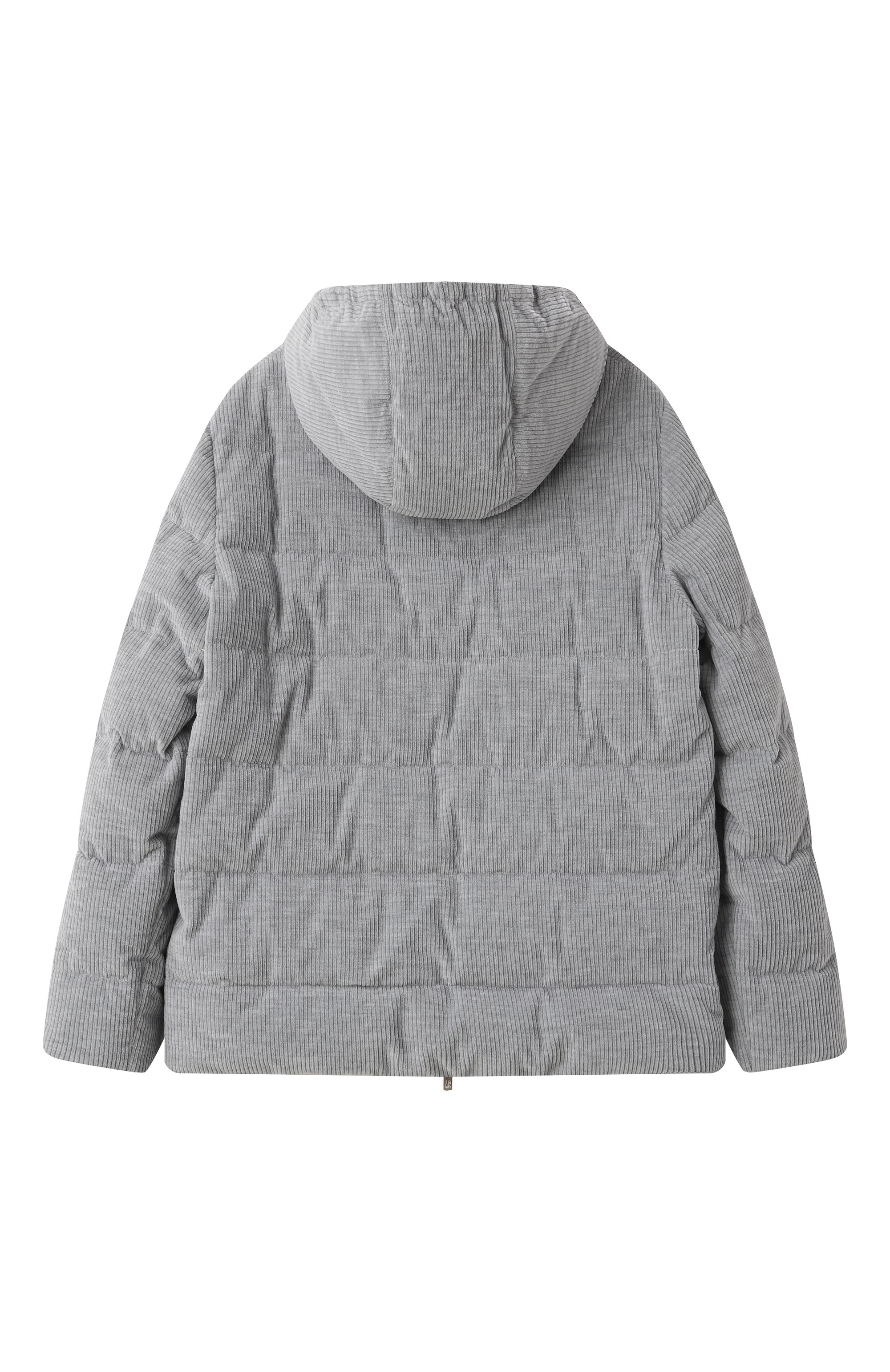 Вельветовый пуховик BRUNELLO CUCINELLI, арт. BY476J329C, фото 2