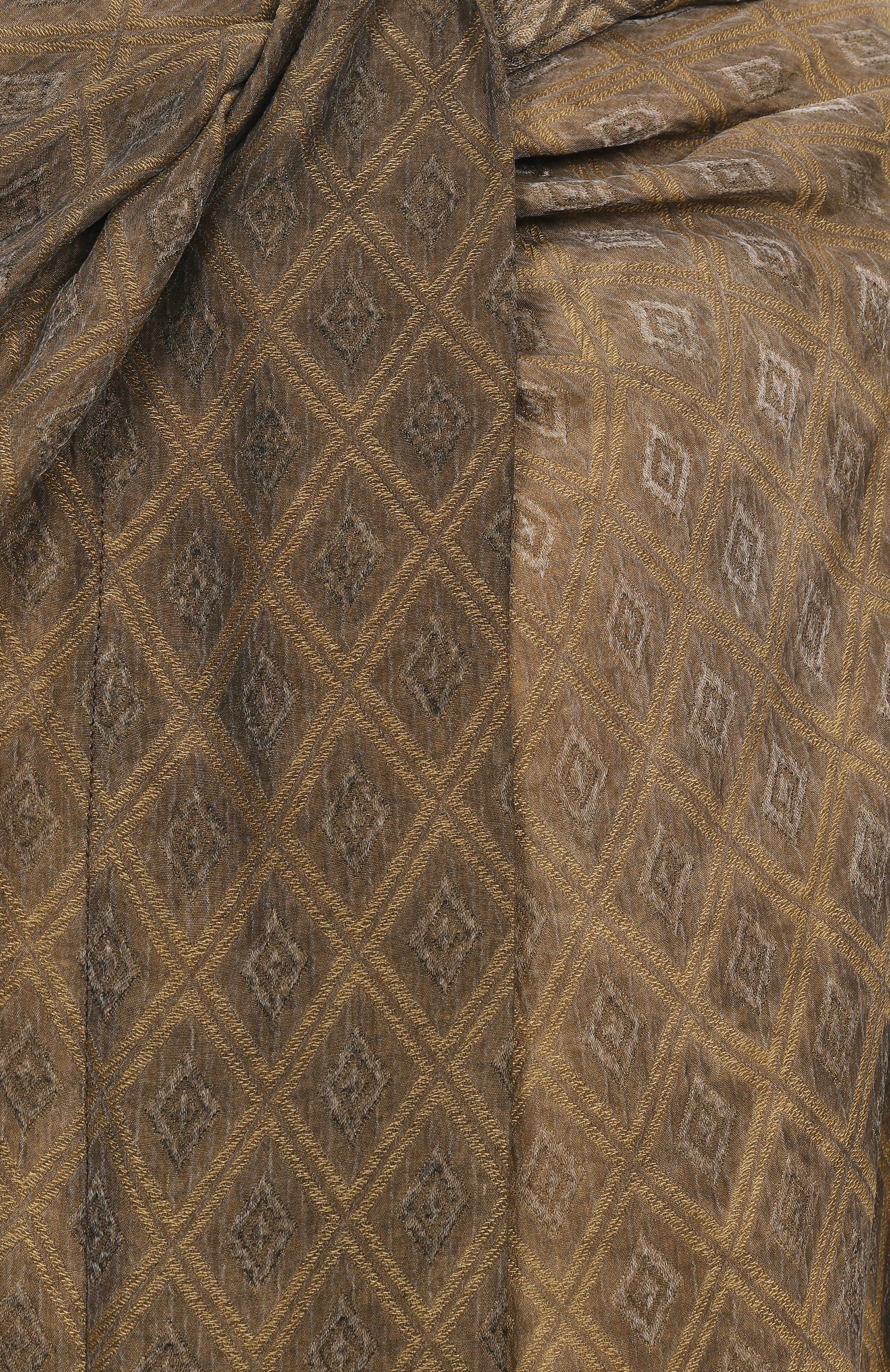 Блузка UMA WANG коричневого цвета по цене 132500 руб., арт. UW1043, фото 6 Блузка UMA WANG, арт. UW1043, фото 6