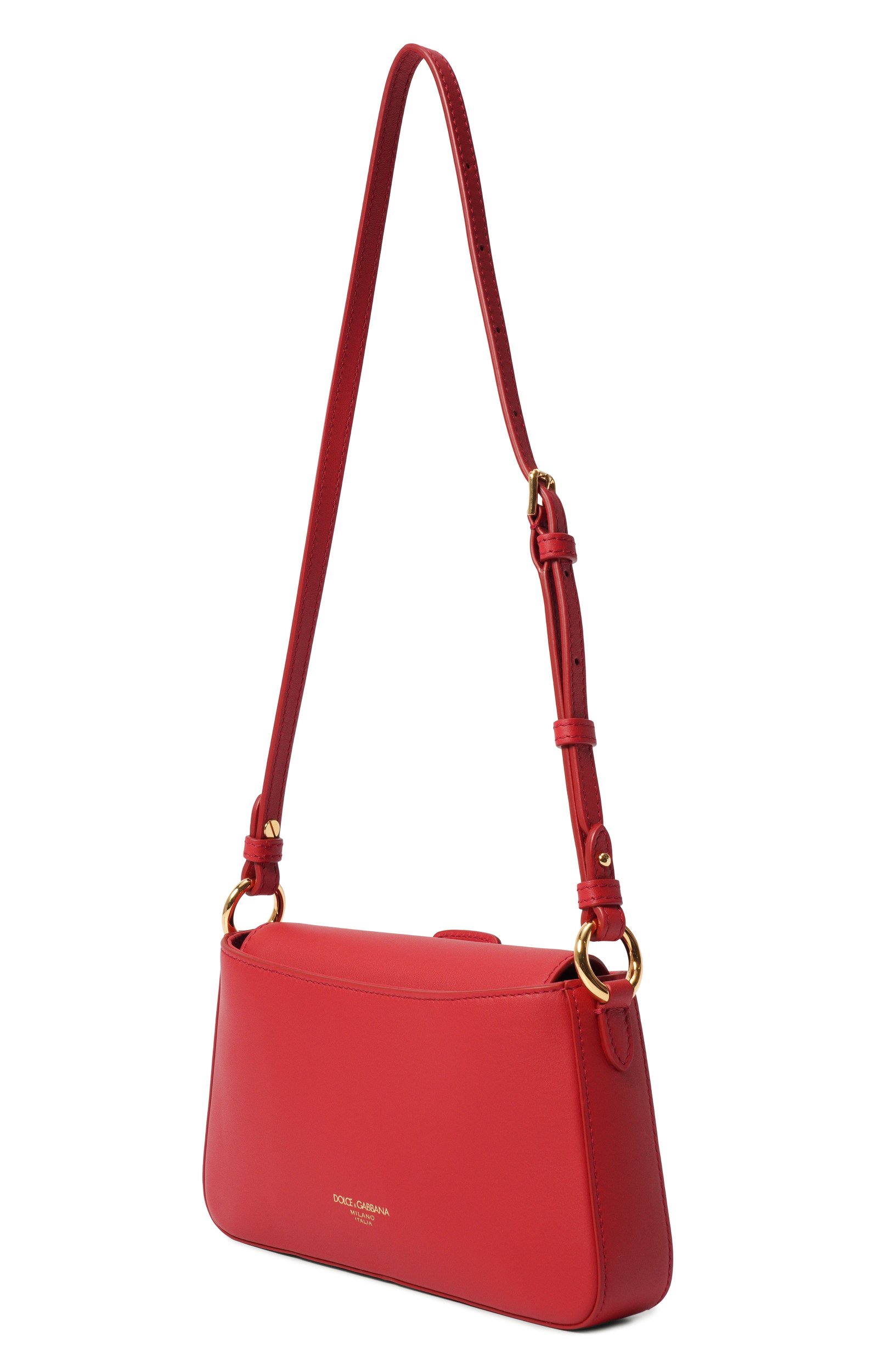 Сумка DOLCE & GABBANA красного цвета по цене 98450 руб., арт. BI3466/A3P00, фото 4 Сумка DOLCE & GABBANA, арт. BI3466/A3P00, фото 4