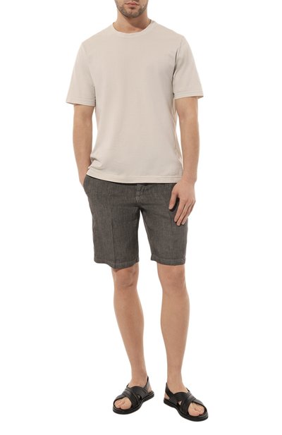 Льняные шорты 120% LINO, арт. Y0M2137/0000253/S00, фото 2