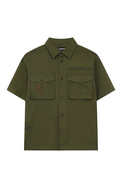 Хлопковая рубашка DSQUARED2, арт. DQ2775/D0ACB