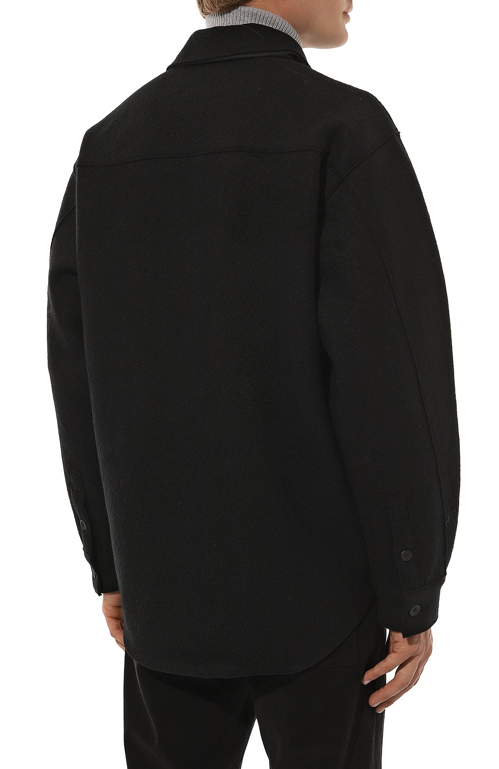 Шерстяная куртка-рубашка TRANSIT, арт. CFUTRYL212, фото 4