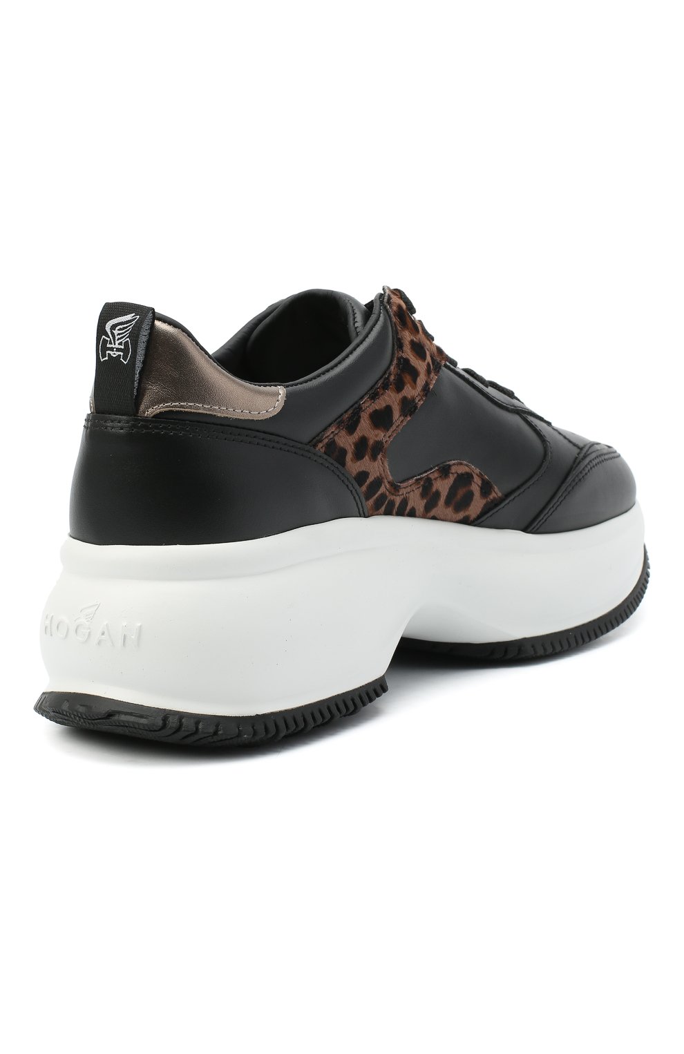 Кожаные кроссовки maxi i active HOGAN, арт. HXW4350BN51035, фото 4