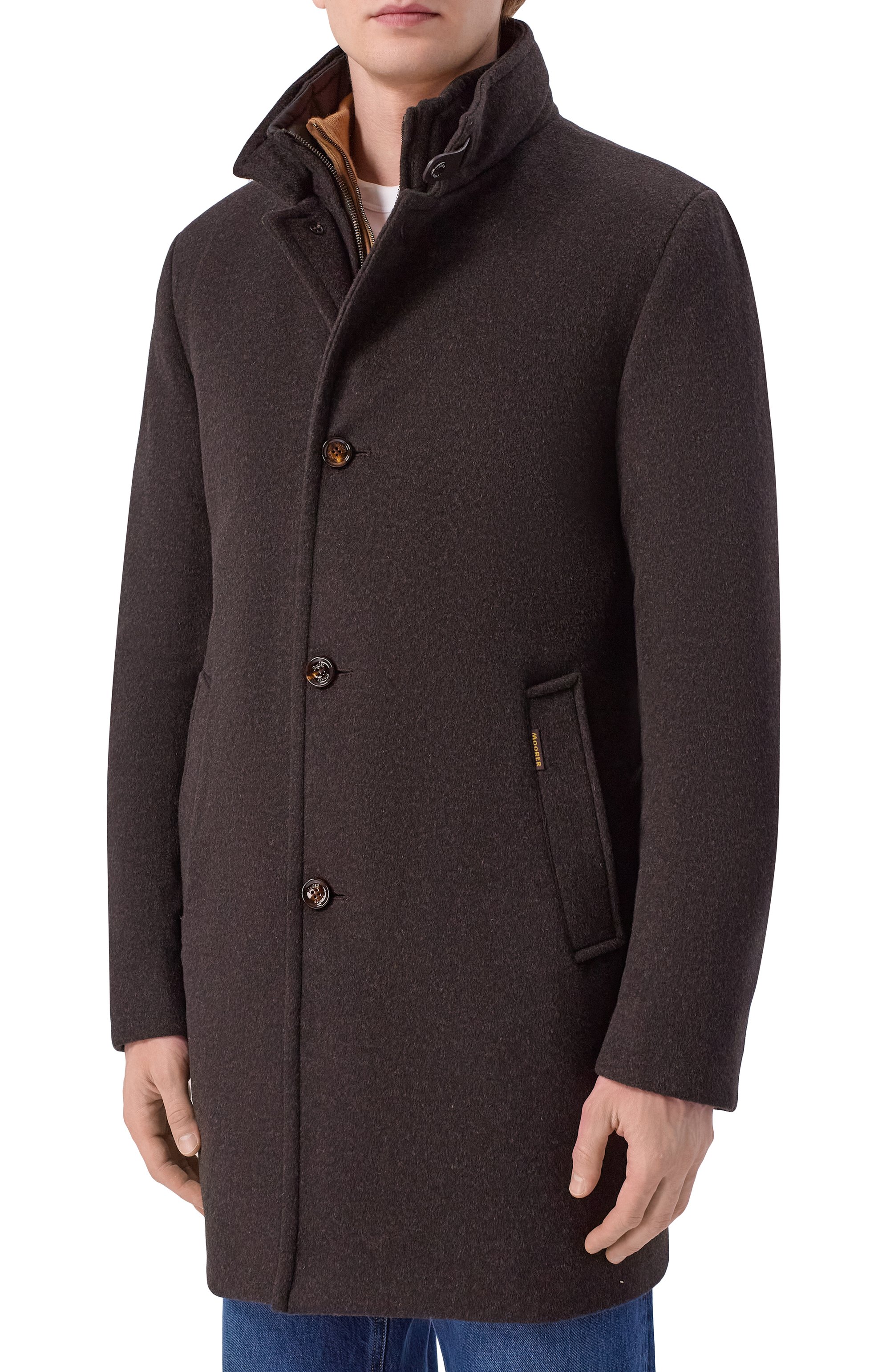 Пальто bond-fur-le с воротником из овчины MOORER, арт. B0ND-FUR/LE, фото 3