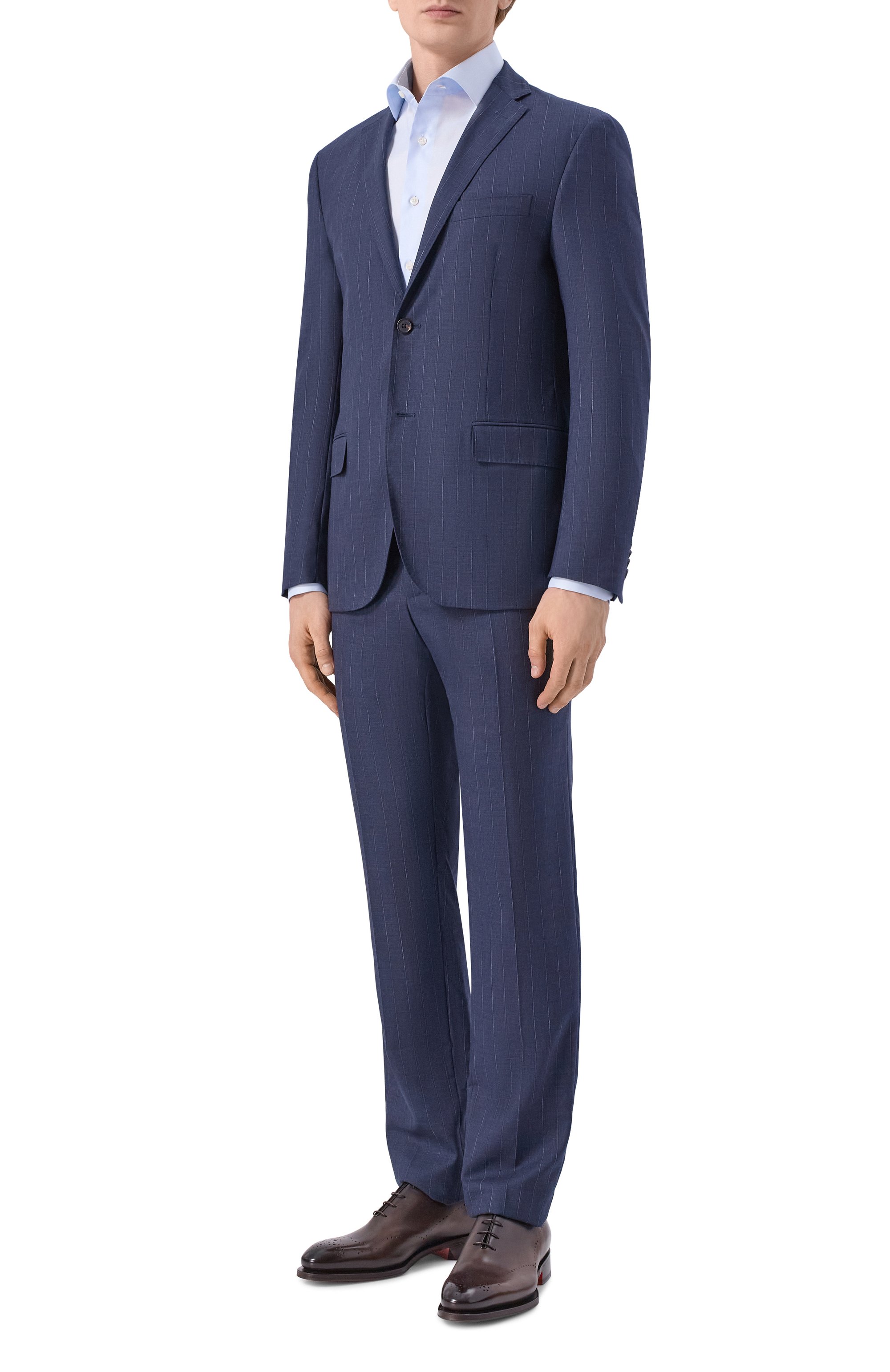 Хлопковая сорочка STEFANO RICCI, арт. MRCLASS002/BN3052, фото 2