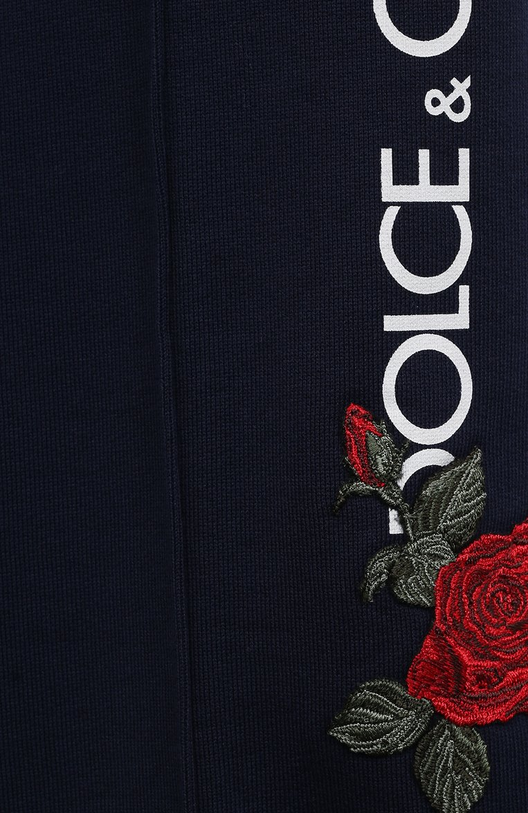 Хлопковые брюки DOLCE & GABBANA, арт. L5JPB2/G7J7V/2-6, фото 3