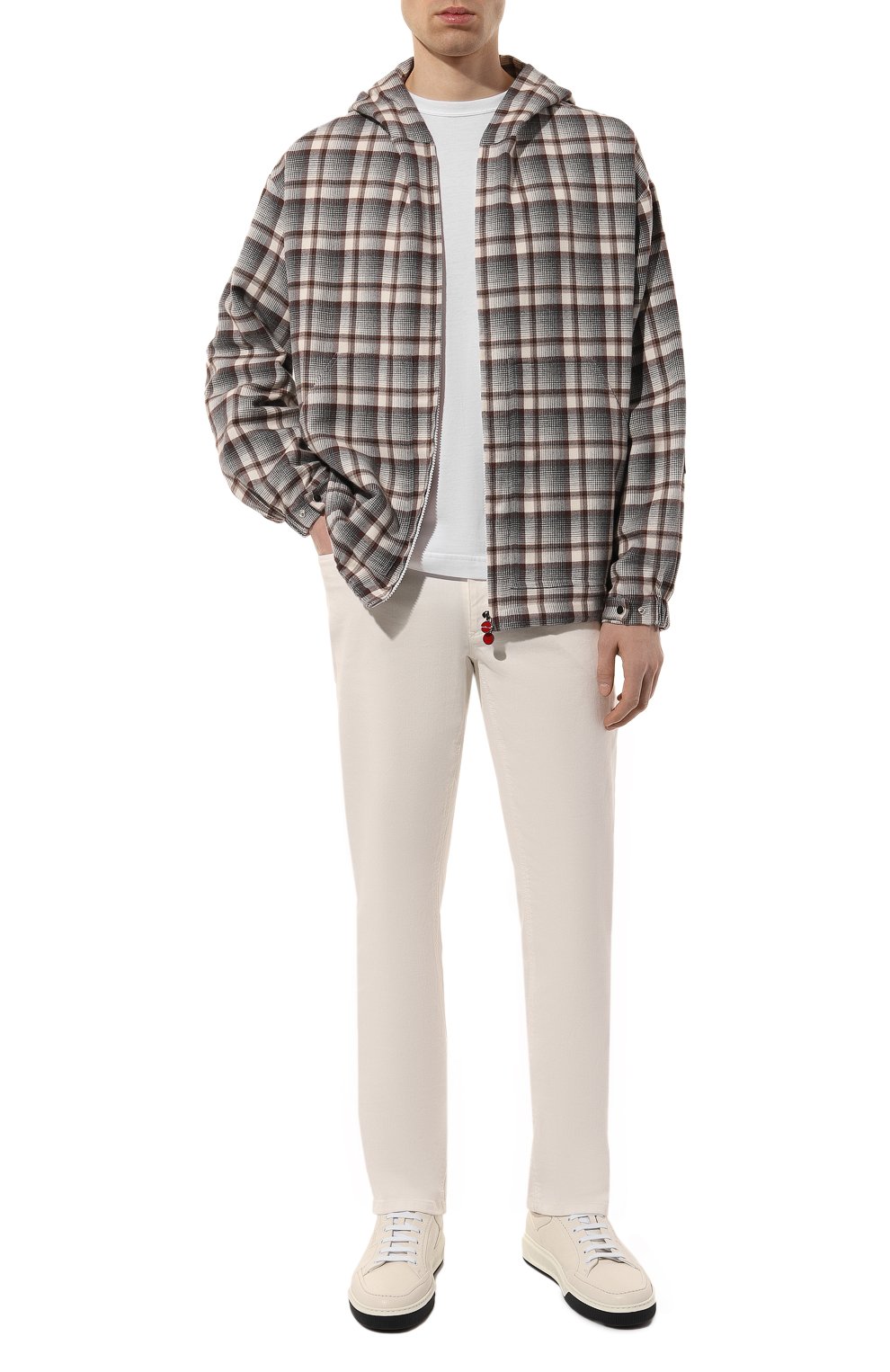 Хлопковая куртка-рубашка KITON, арт. UMC015H0907007, фото 2