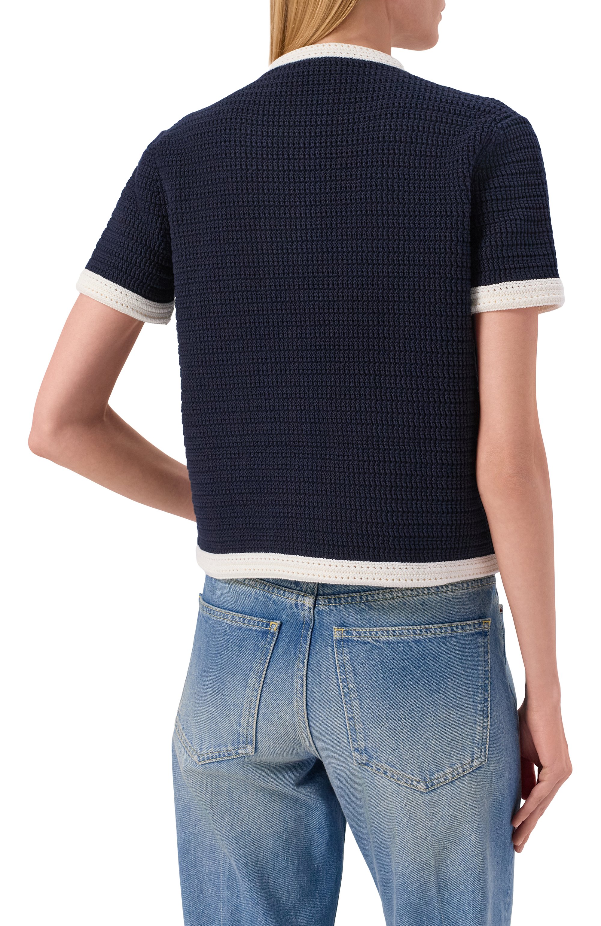 Хлопковый кардиган GUCCI, арт. 819373/XKE0T, фото 4