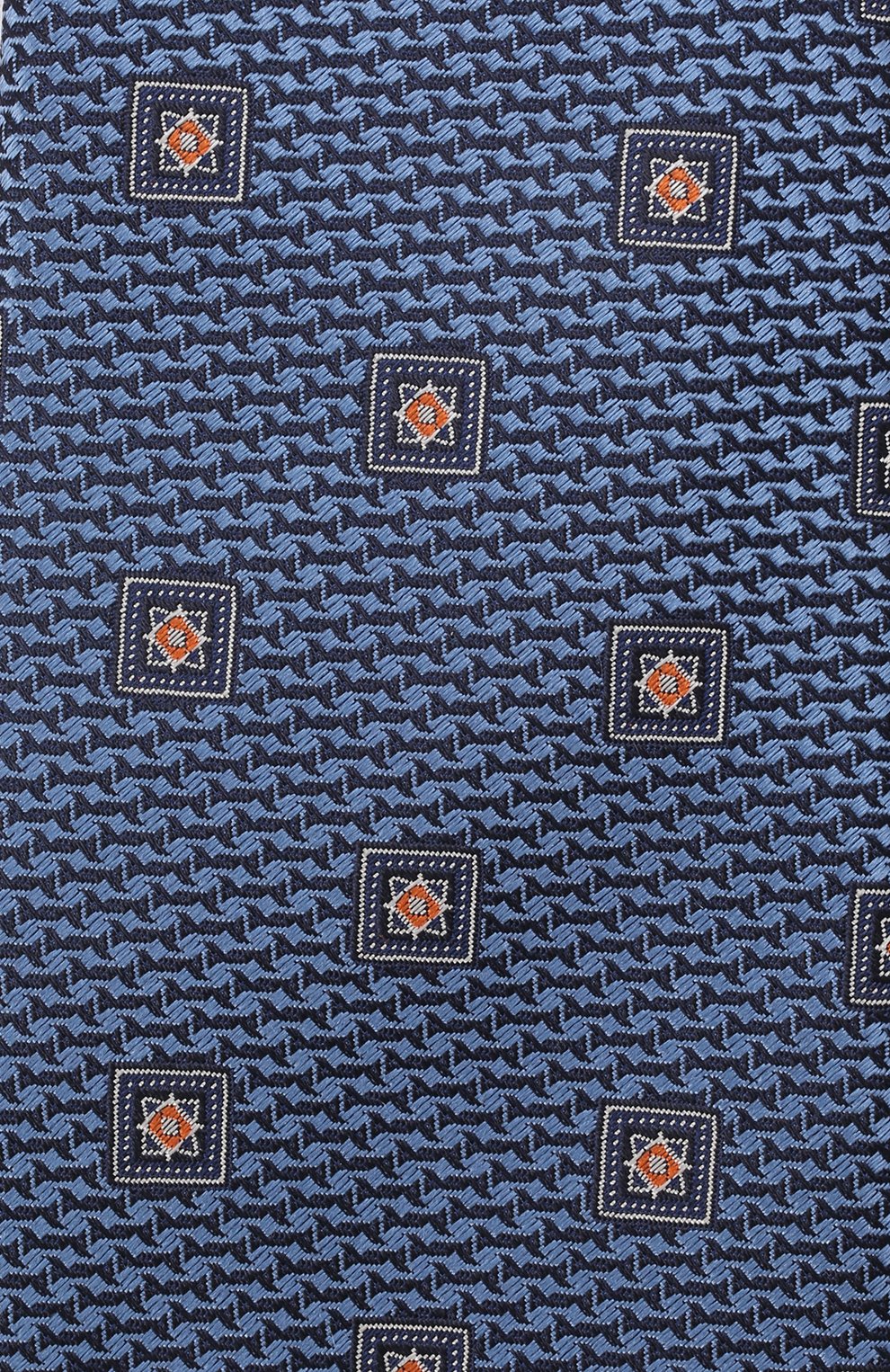 Шелковый галстук CANALI синего цвета по цене 13250 руб., арт. 18/HJ03396, фото 4 Шелковый галстук CANALI, арт. 18/HJ03396, фото 4
