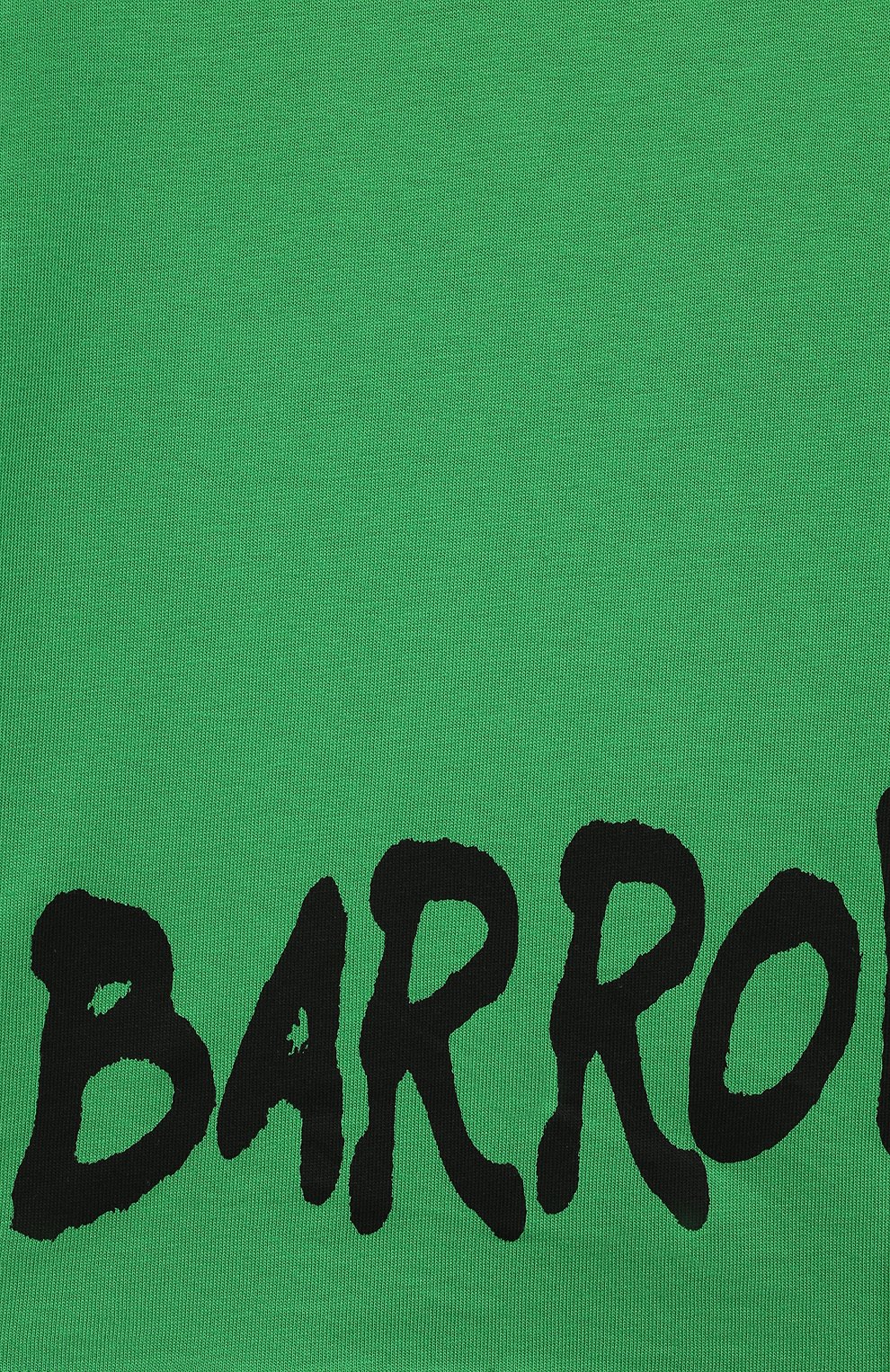 Хлопковая футболка BARROW зеленого цвета по цене 11100 руб., арт. F3BKJUTH041, фото 3 Хлопковая футболка BARROW, арт. F3BKJUTH041, фото 3