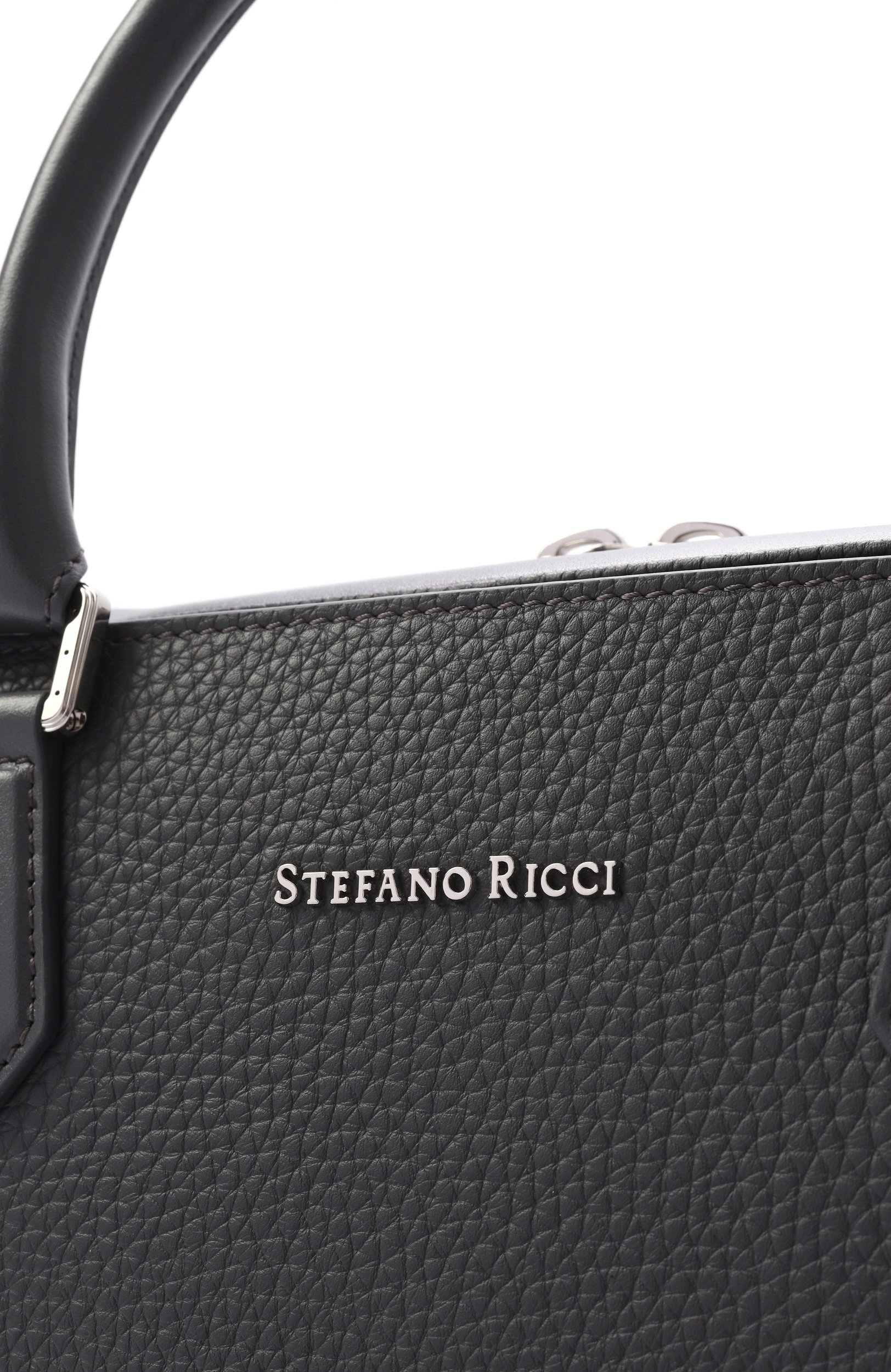 Портфель STEFANO RICCI серого цвета по цене 499500 руб., арт. ND253G9TP/VDVH, фото 5 Портфель STEFANO RICCI, арт. ND253G9TP/VDVH, фото 5