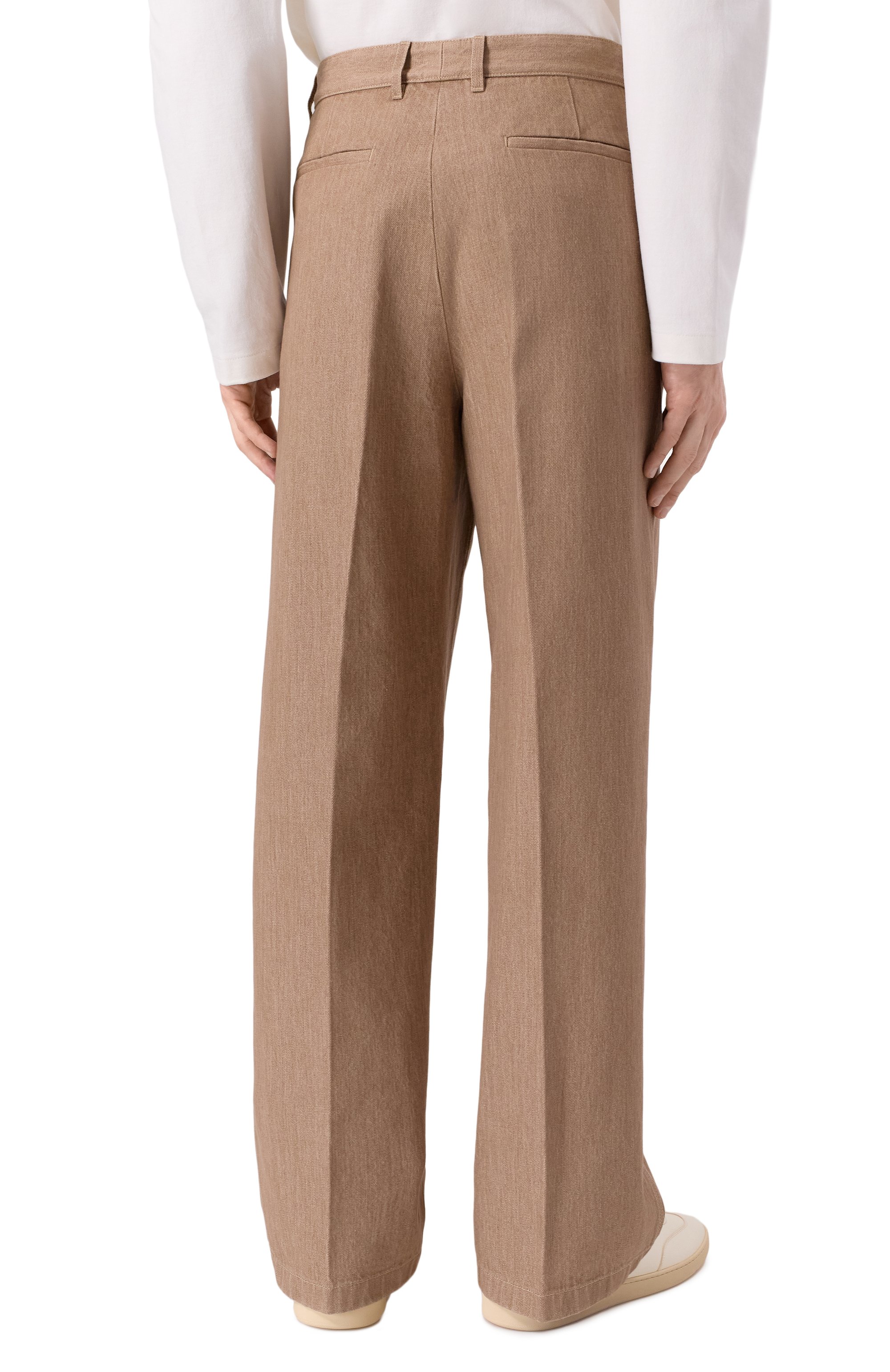 Хлопковые брюки JIL SANDER, арт. J22KA0330/J45324, фото 4