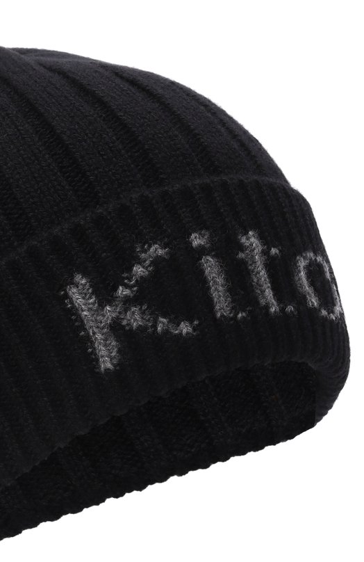 Кашемировая шапка Kiton UCPL003K0213H06 Чёрный  UCPL003K0213H06 Фото 3