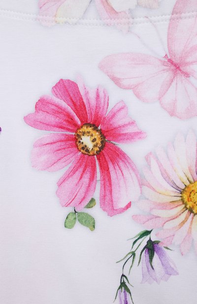 Хлопковые легинсы MONNALISA, арт. 11A413, фото 3