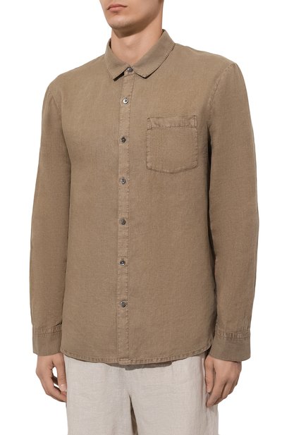 Льняная рубашка JAMES PERSE, арт. MK03652, фото 3