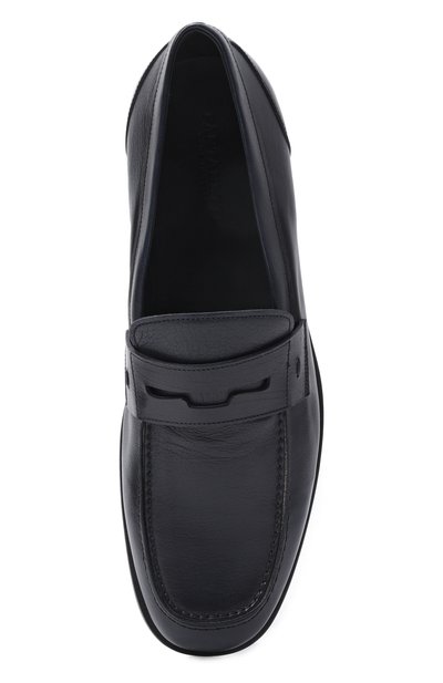 Кожаные пенни-лоферы PANTANETTI темно-синего цвета по цене 59500 руб., арт. 19541D/G0THA, фото 5 Кожаные пенни-лоферы PANTANETTI, арт. 19541D/G0THA, фото 5